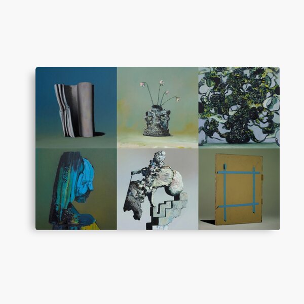 Everywhere at the End of Time by the Caretaker Album Cover Art Collection by Ivan Seal Canvas Print