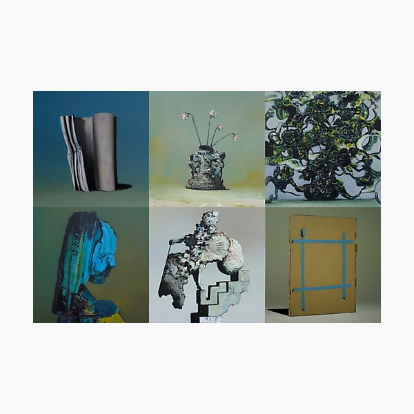 Everywhere at the End of Time by the Caretaker Album Cover Art Collection by Ivan Seal Photographic Print