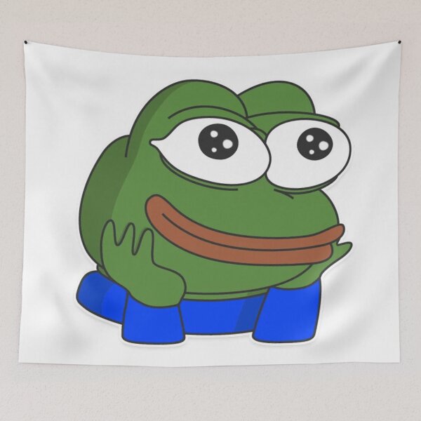 Item preview, sodapoppin pepe twitch streamer emote pepega funny dank meme designed and sold by RUCZENO.