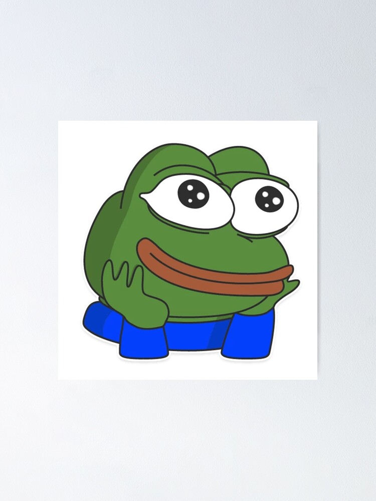  Pepega Emote Funny Meme Premium T-Shirt : Clothing, Shoes &  Jewelry