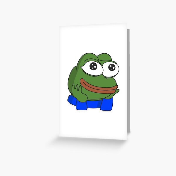 Sodapoppin Pepe Twitch Streamer Emote Pepega Dank Meme Duvet Cover