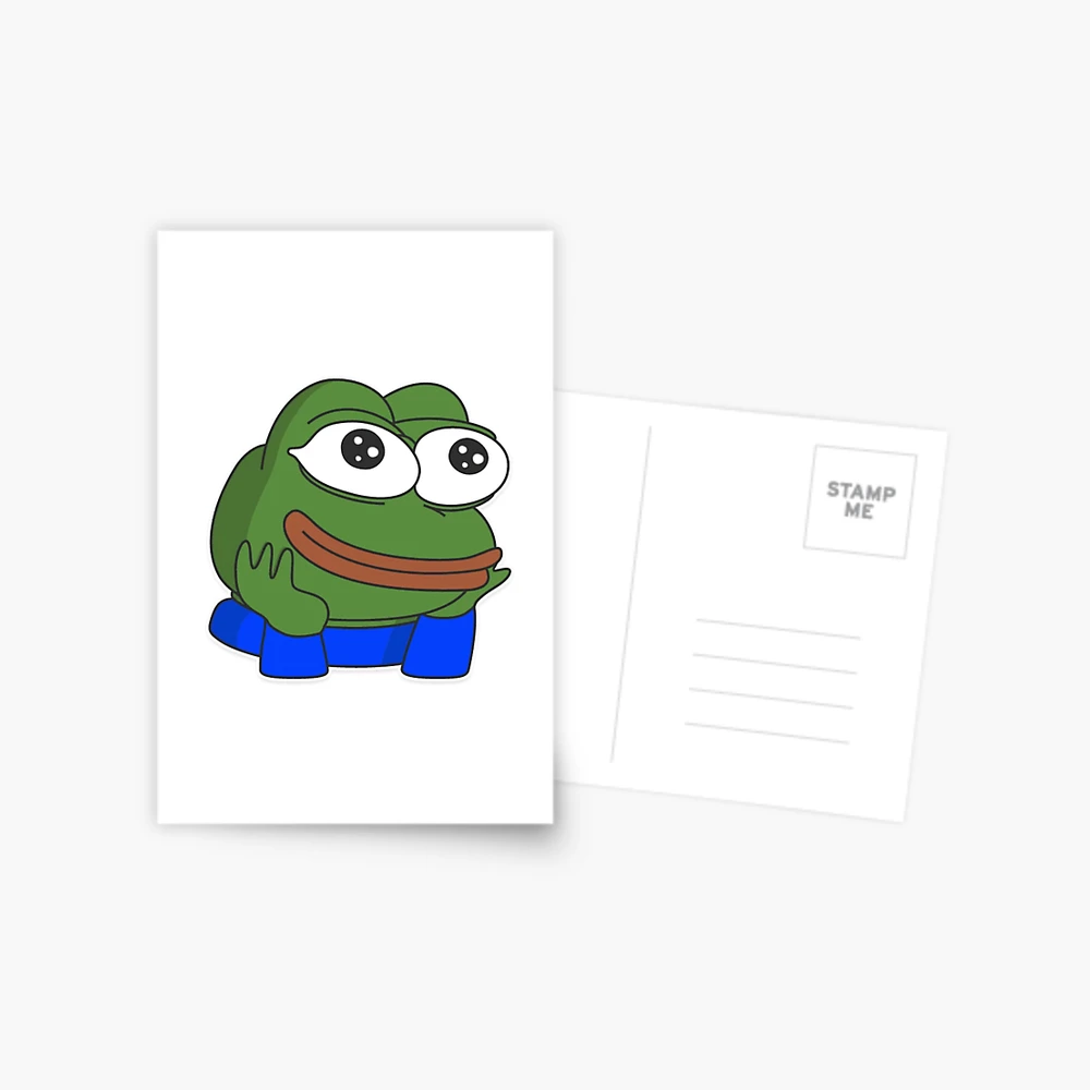  Pepega Emote Funny Meme Premium T-Shirt : Clothing, Shoes &  Jewelry