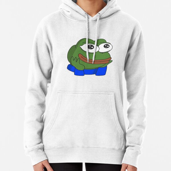  Pepega Emote Funny Meme Pullover Hoodie : Clothing, Shoes &  Jewelry