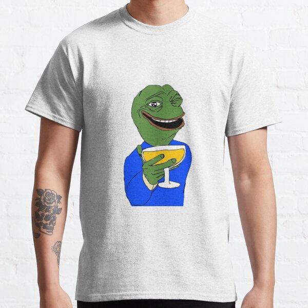  Pepega Emote Funny Meme Premium T-Shirt : Clothing, Shoes &  Jewelry