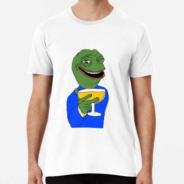  Pepega Emote Funny Meme Premium T-Shirt : Clothing, Shoes &  Jewelry