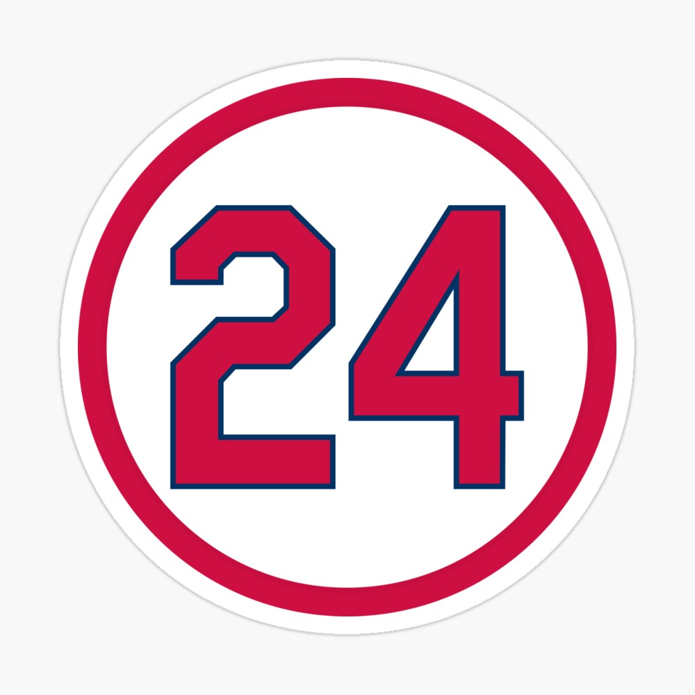 Stan Musial #6 Jersey Number Sticker for Sale by StickBall