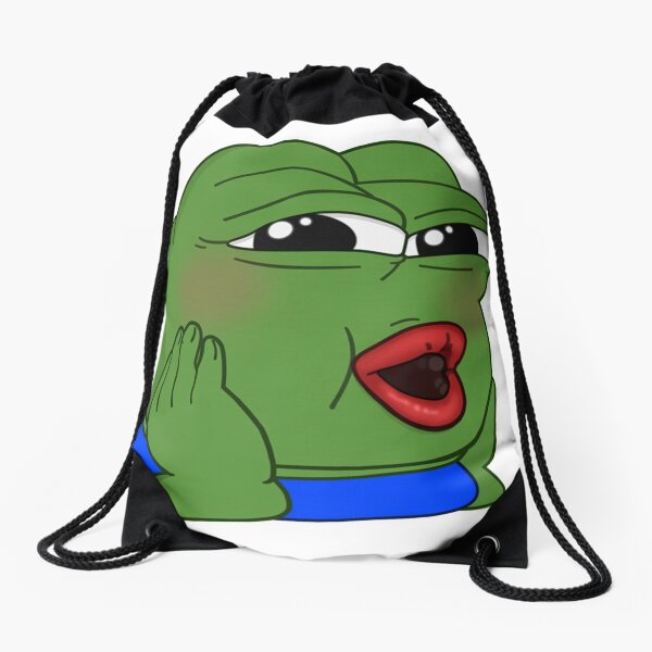 Sodapoppin Pepe Twitch Streamer Emote Pepega Dank Meme Duvet Cover