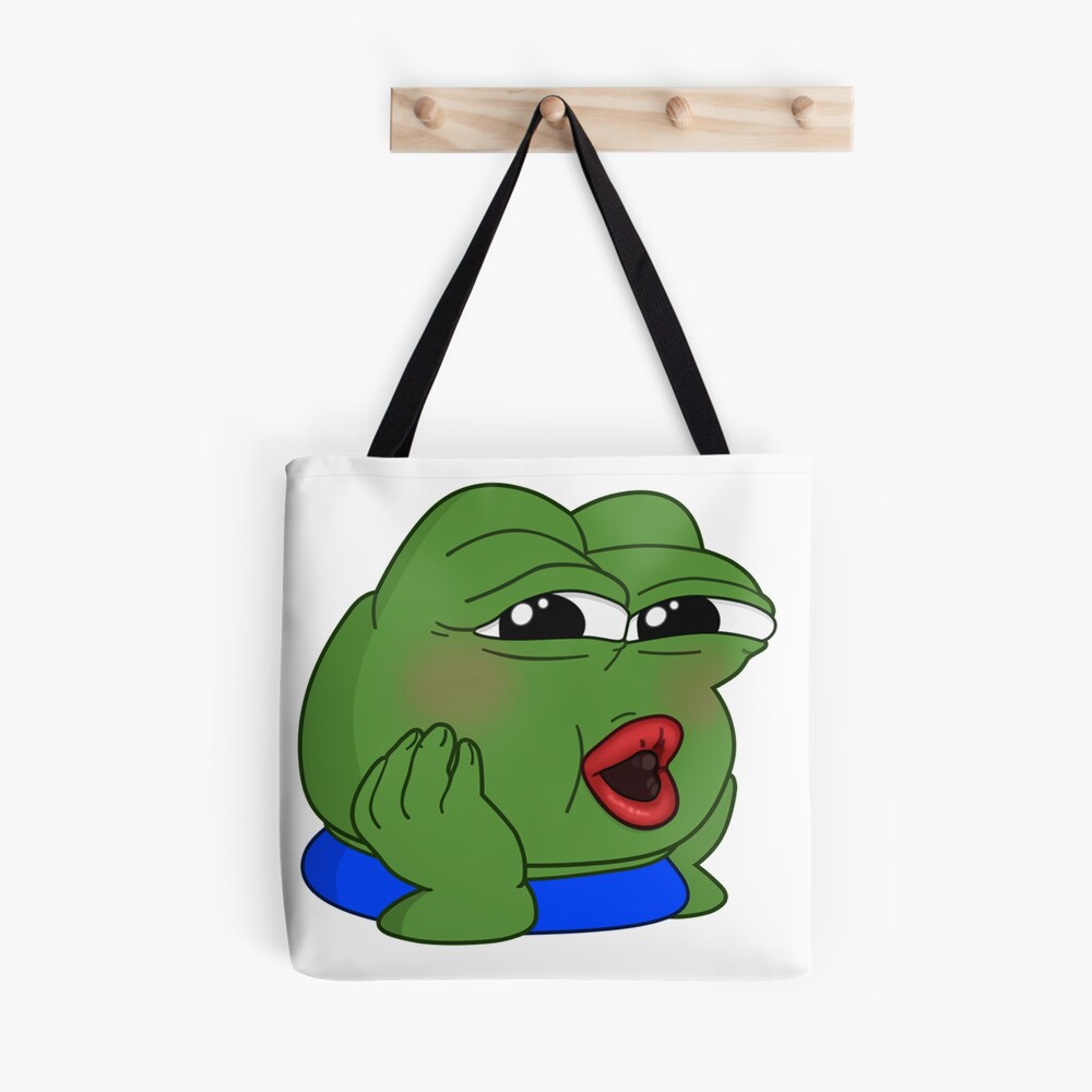 Sodapoppin Pepe Twitch Streamer Emote Pepega Dank Meme Duvet Cover