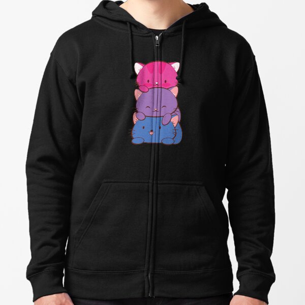 Item preview, Bisexual Flag LGBT Bi Pride Cute Kawaii Cats designed and sold by Irene Koh.