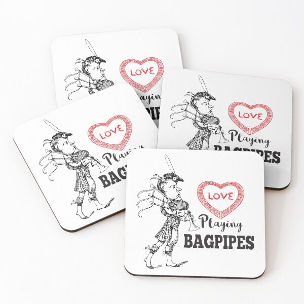 Item preview, Love Playing Bagpipes designed and sold by 4AllTimes.