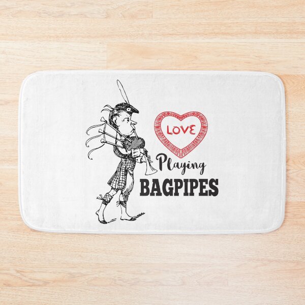 Item preview, Love Playing Bagpipes designed and sold by 4AllTimes.