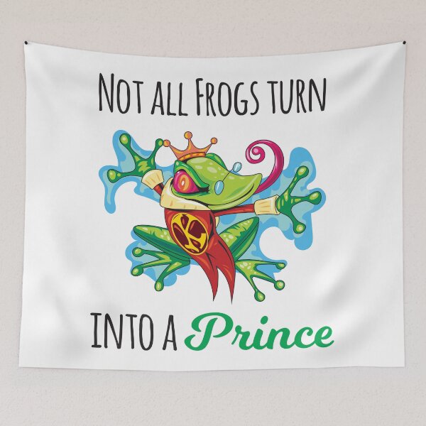Item preview, Not All Frogs Turn Into A Prince designed and sold by 4AllTimes.