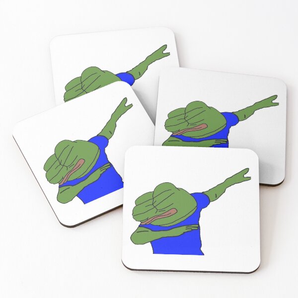 Item preview, sodapoppin dabbing pepe twitch streamer emote pepega funny dank meme designed and sold by RUCZENO.