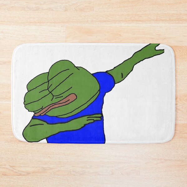 Item preview, sodapoppin dabbing pepe twitch streamer emote pepega funny dank meme designed and sold by RUCZENO.
