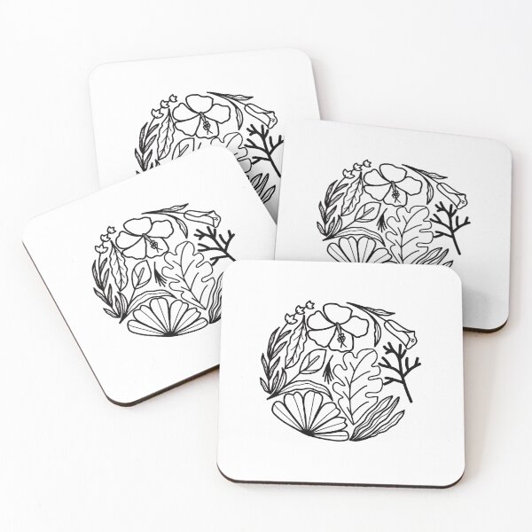 Item preview, Circle flower doodle inking designed and sold by karyavna.