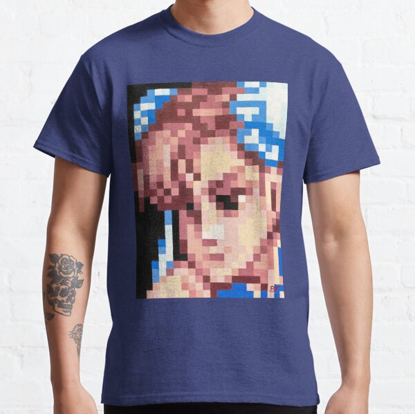 Chun-Li Pixel Portrait Classic T-Shirt