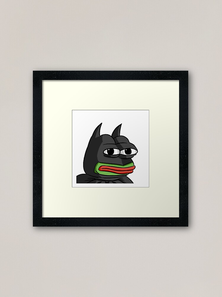 Pepega in HD Twitch Emote | Art Board Print