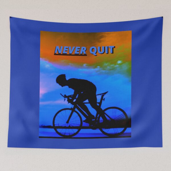 Item preview, NEVER QUIT designed and sold by MuscleCarTs.