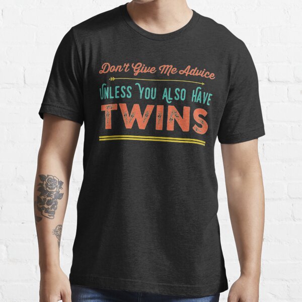 twin dad t shirt