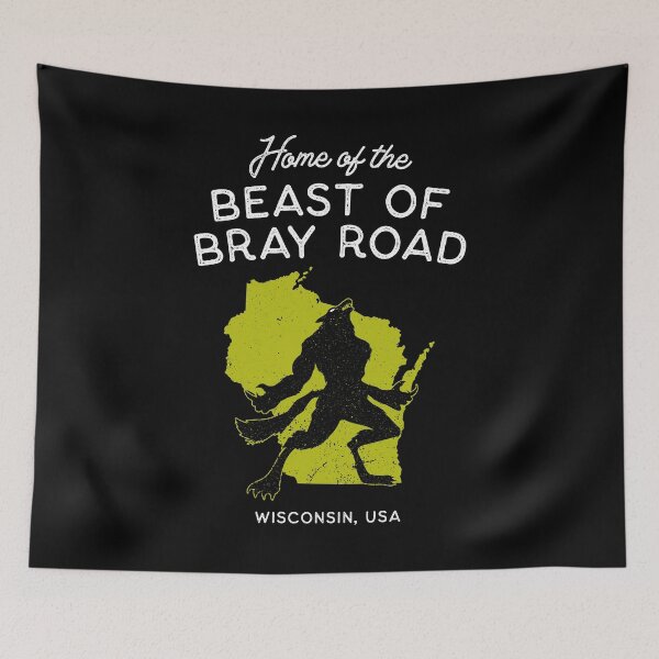 Artikelvorschau, Heimat des Tieres der Bray Road - Wisconsin USA entworfen und verkauft von strangeology.