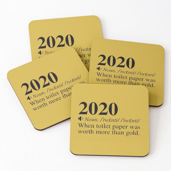 Item preview, 2020: When Toilet Paper Was Worth More Than Gold (Funny 2020 Meme) designed and sold by mind-illusions.
