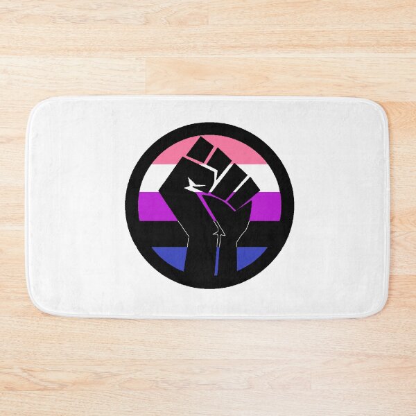 Item preview, Genderfluid BLM Fist designed and sold by wallomintart.