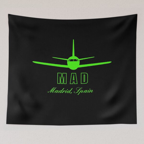 Item preview, MAD Madrid Spain Airport Code  designed and sold by Lartheviking.