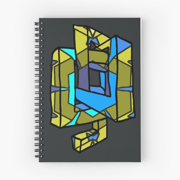 Item preview, Geometric Blue And Yellow Kaleidoscope Shapes designed and sold by Chubuter.