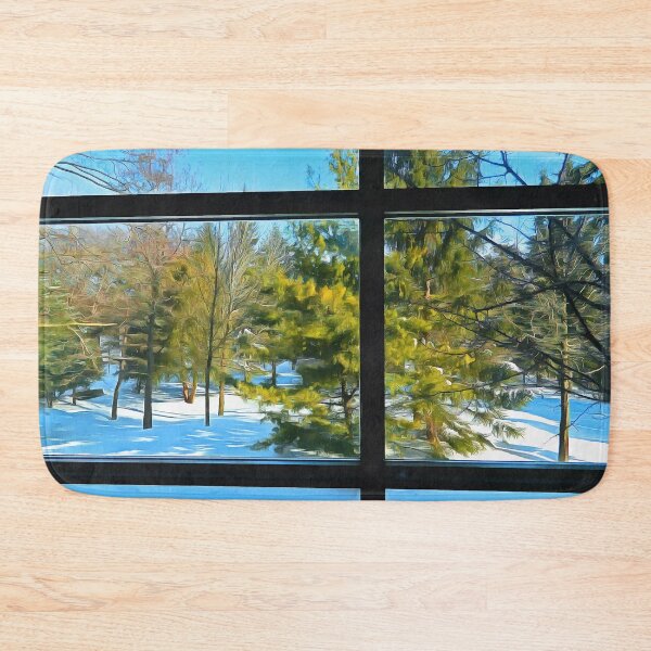 Item preview, The Library Winter Window designed and sold by Austin H. Kapfumvuti.