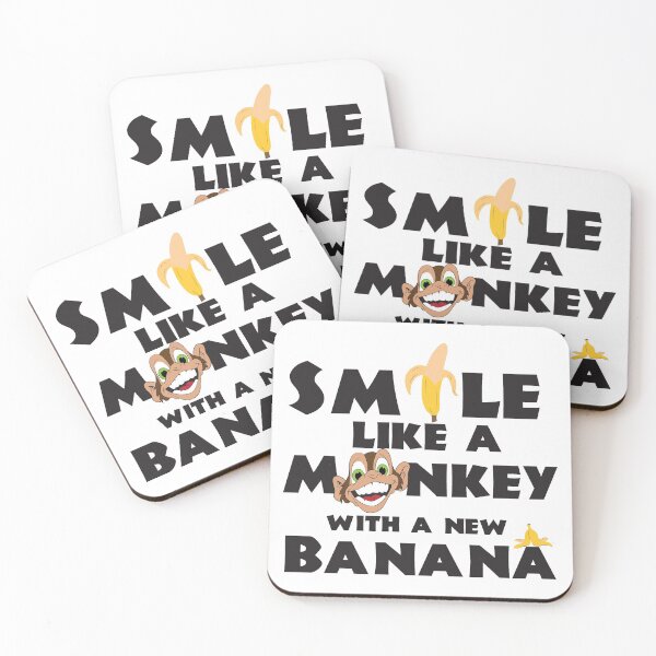 Item preview, Smile Like A Monkey With A New Banana designed and sold by 4AllTimes.