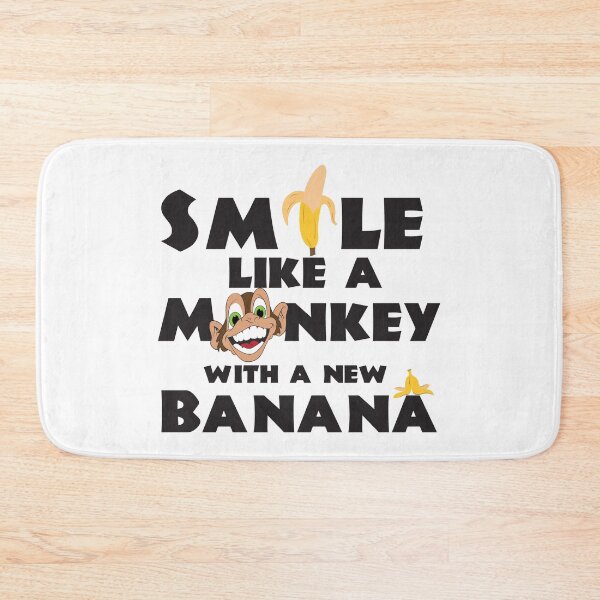 Item preview, Smile Like A Monkey With A New Banana designed and sold by 4AllTimes.