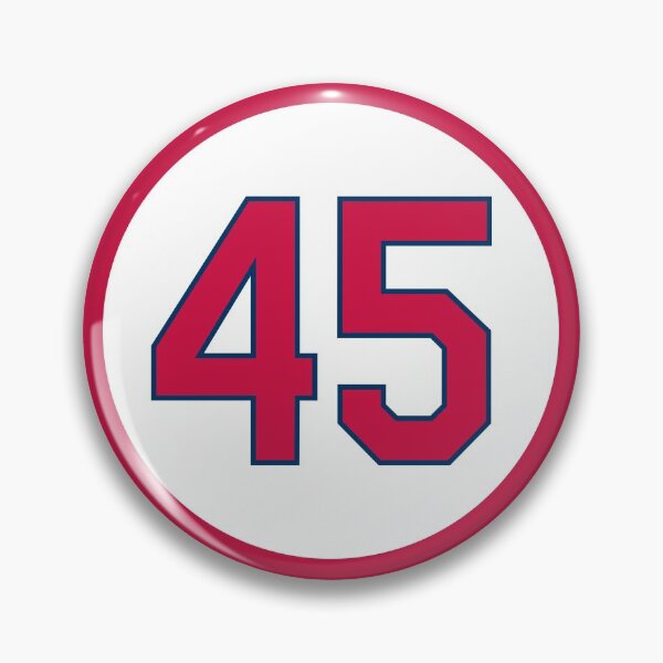 Item preview, Bob Gibson #45 Jersey Number designed and sold by StickBall.