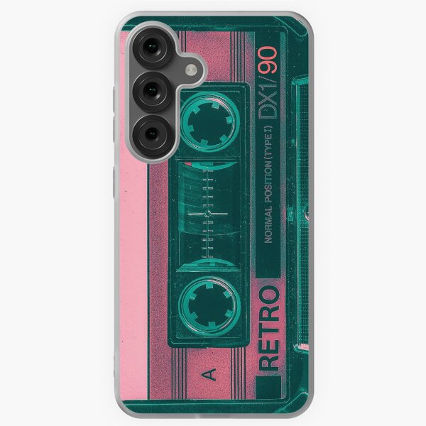 Item preview, Clear Retro Cassette Tape - Synthwave designed and sold by crimsontreasure.