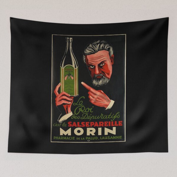 Item preview, retro salsepareille morin depuratif vintage reclame designed and sold by CorasPosters.