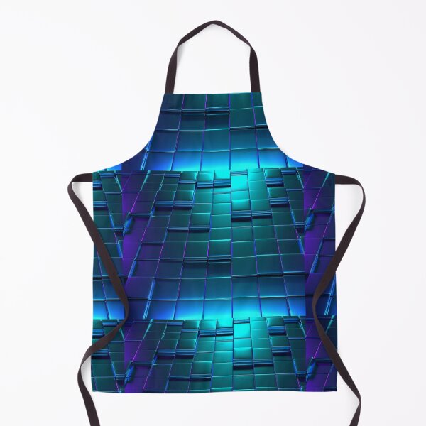 Item preview, Cube Purple Blue Squares Pattern designed and sold by walkingrock.