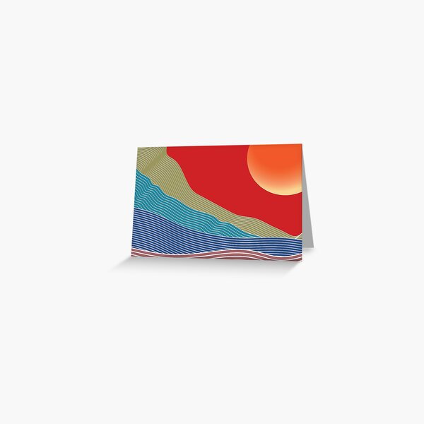Item preview, Abstract Sunset 04 designed and sold by Sonniewing.