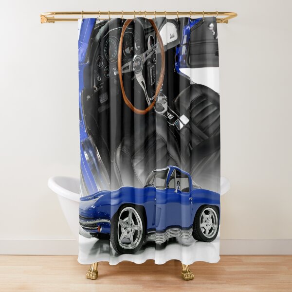 1966 Chevrolet Corvette Shower Curtain