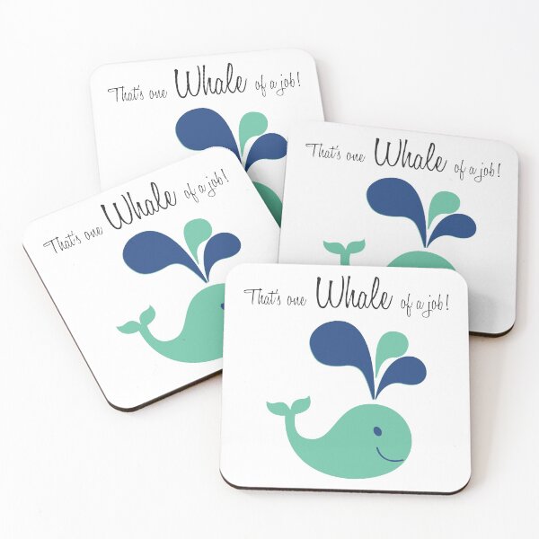 Item preview, That's One Whale Of A Job designed and sold by 4AllTimes.