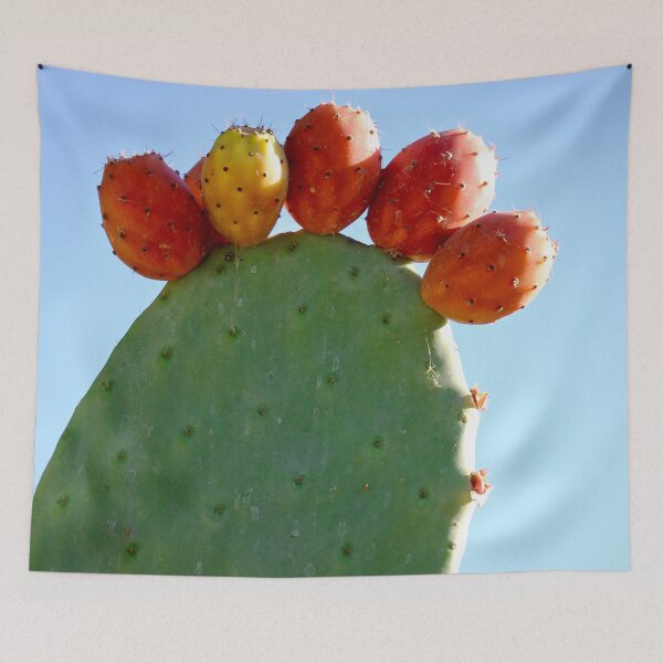 Item preview, Prickly Pear Cactus with Colorful Fruits designed and sold by KsbAesthetics.