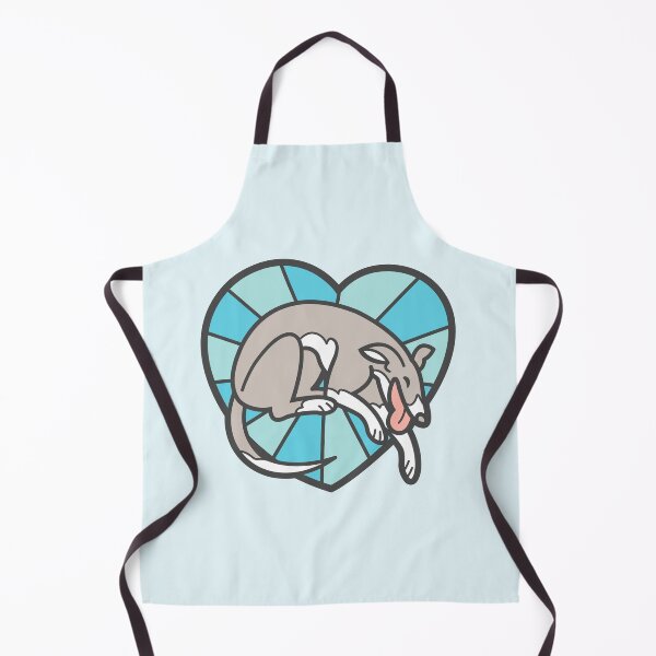 Item preview, Greyhound Whippet Sighthound Pink Blue Italian Iggie Love designed and sold by Wreaux.