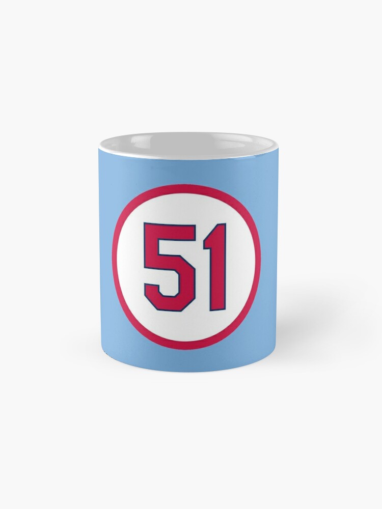 Willie McGee #51 Jersey Number Sticker for Sale by StickBall