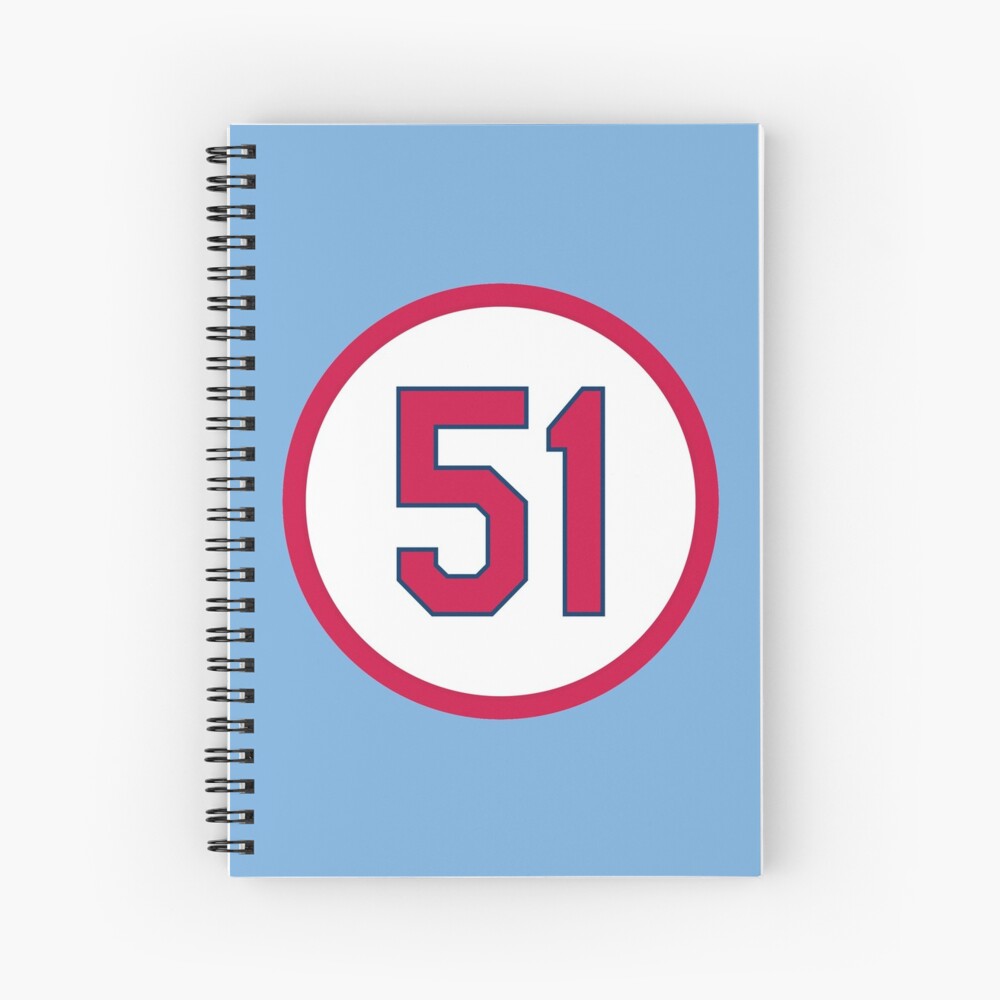 Willie McGee #51 Jersey Number Sticker for Sale by StickBall