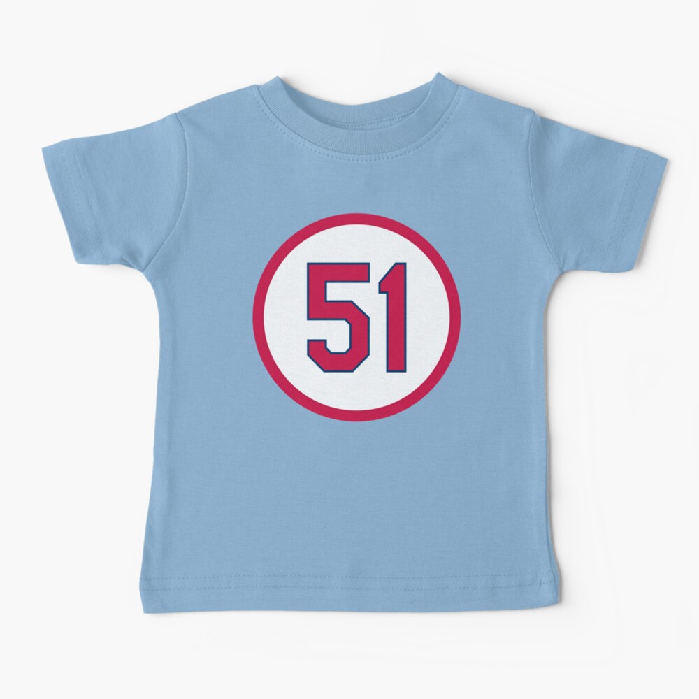 Willie McGee #51 Jersey Number Sticker for Sale by StickBall