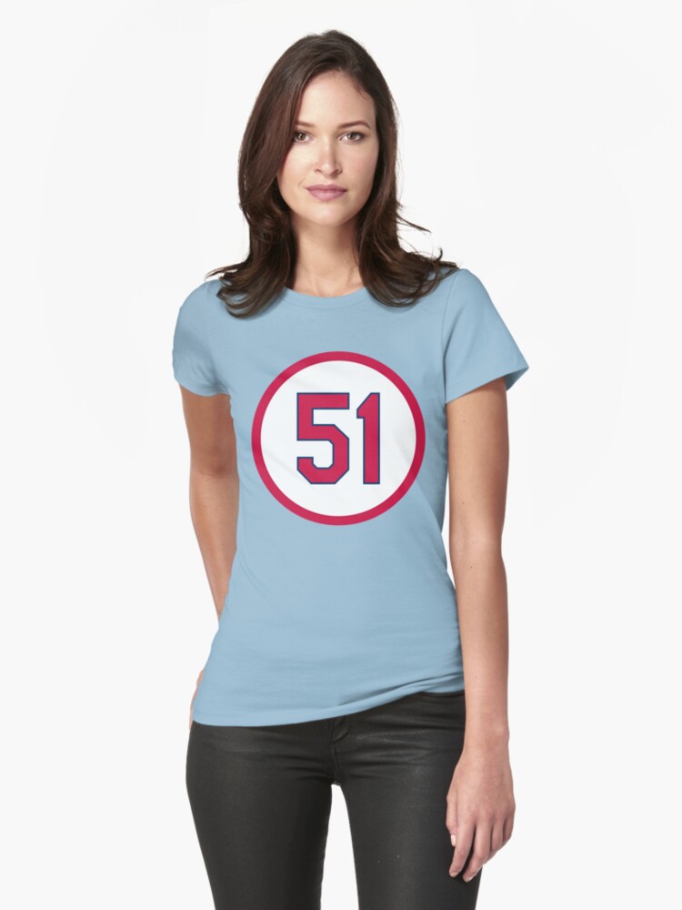 Willie McGee #51 Jersey Number Sticker for Sale by StickBall