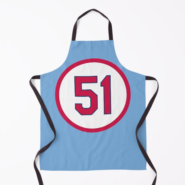Item preview, Willie McGee #51 Jersey Number designed and sold by StickBall.