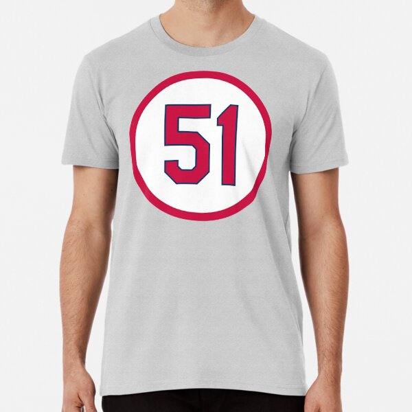 Willie McGee #51 Jersey Number Sticker for Sale by StickBall