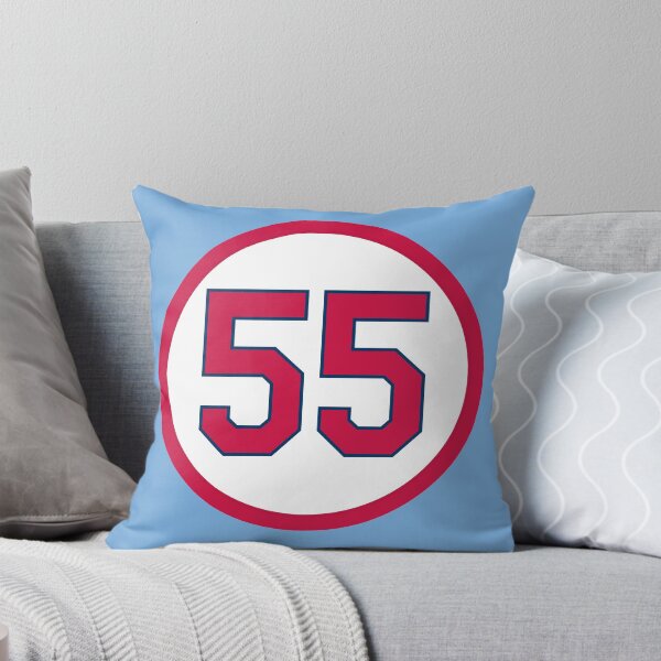 Aperçu de l'œuvre Skip Schumaker #55 Jersey Number créée et vendue par StickBall.