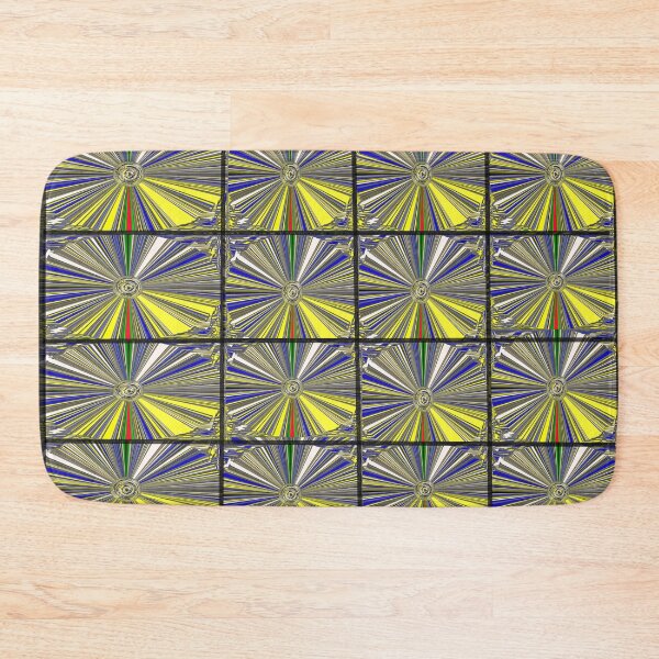 Item preview, Yellow Flower Abstract Quilt Design.artwork,wallpaper,fabric #20 designed and sold by Tom Janca.