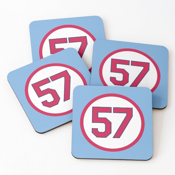 Item preview, Darryl Kile #57 Jersey Number designed and sold by StickBall.