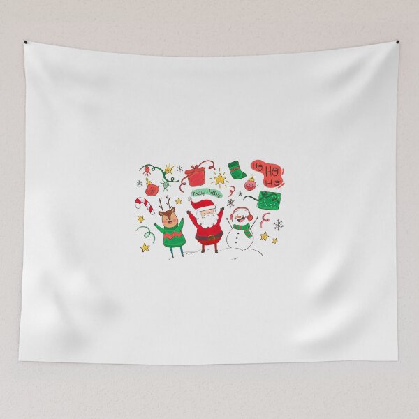 Item preview, Flat design Christmas with characters designed and sold by artPS.